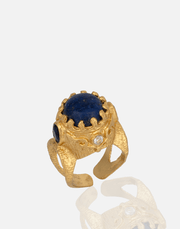 Lazuli Statement Ring - Aquadan.co